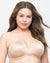Curvy Couture Smooth Strapless Multi-Way Bra - Champagne Nude