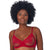 Le Mystére Lace Allure Unlined Bra - Ruby Red